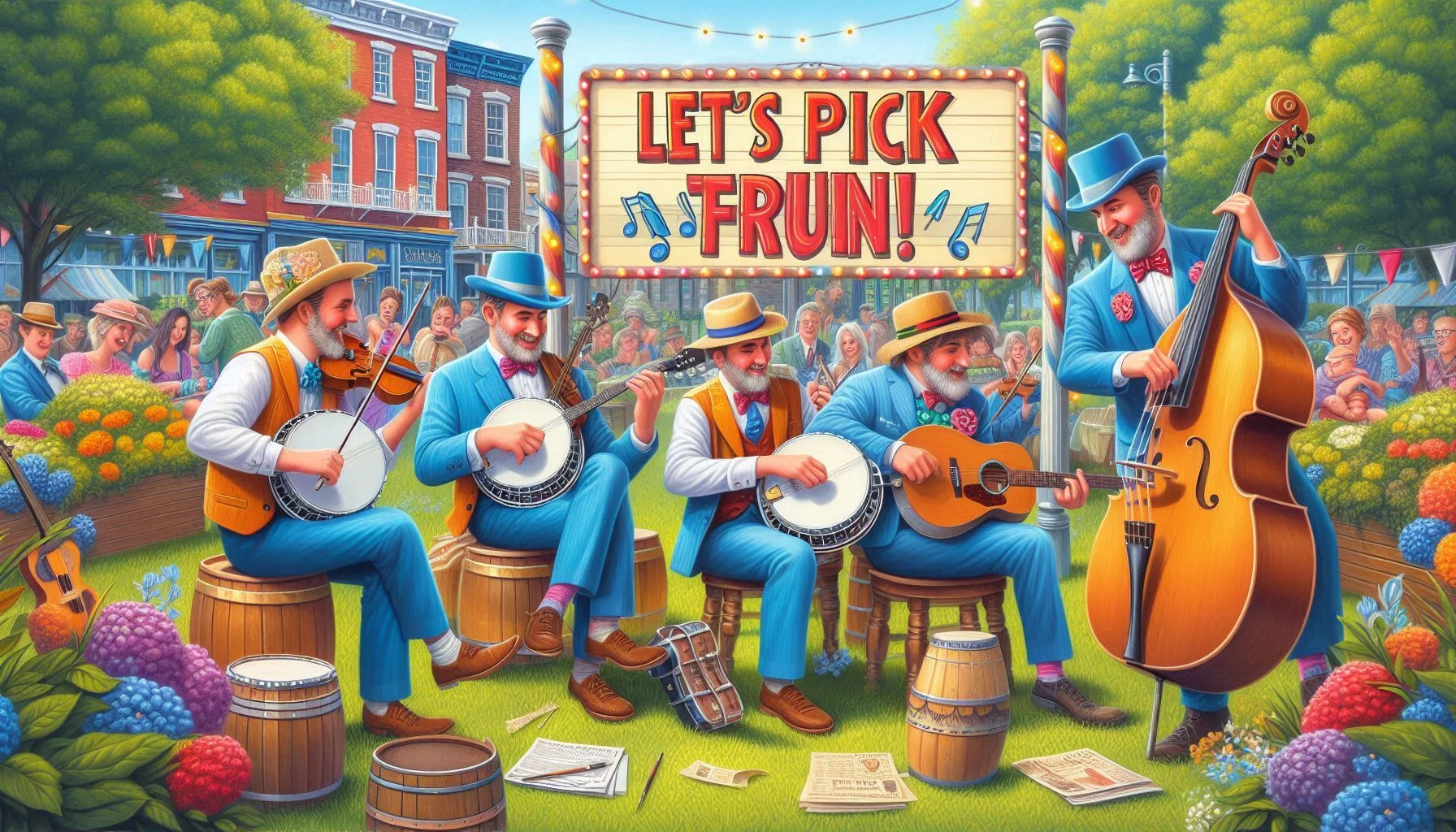 Bluegrass Puns