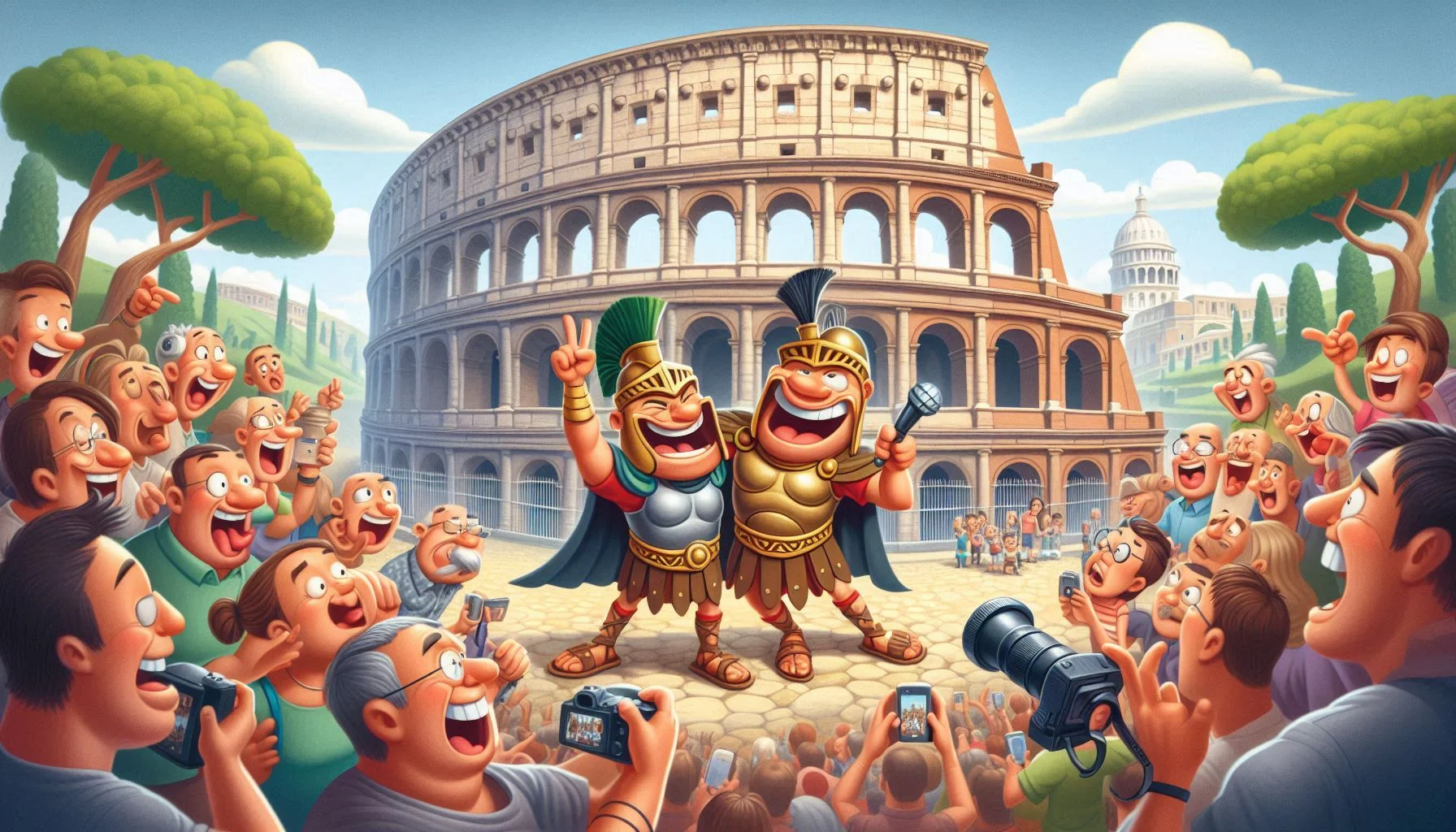 Colosseum Puns