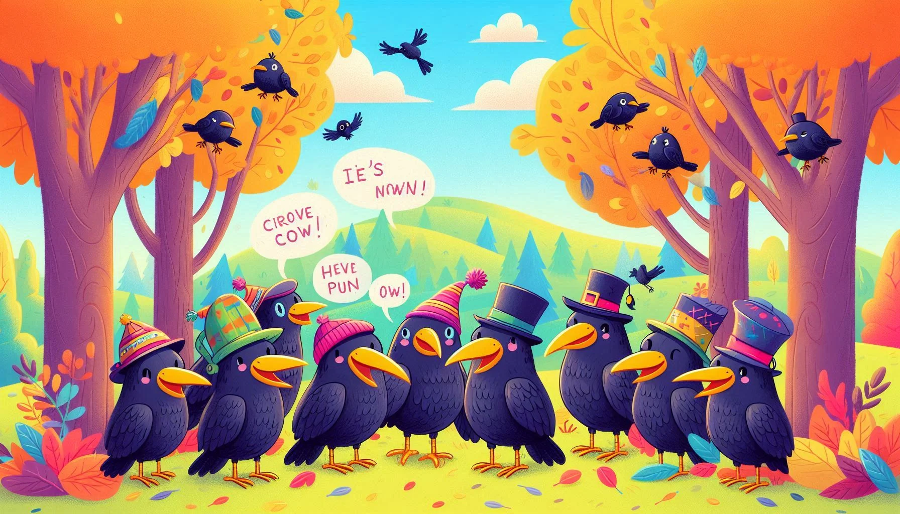 Crow Puns