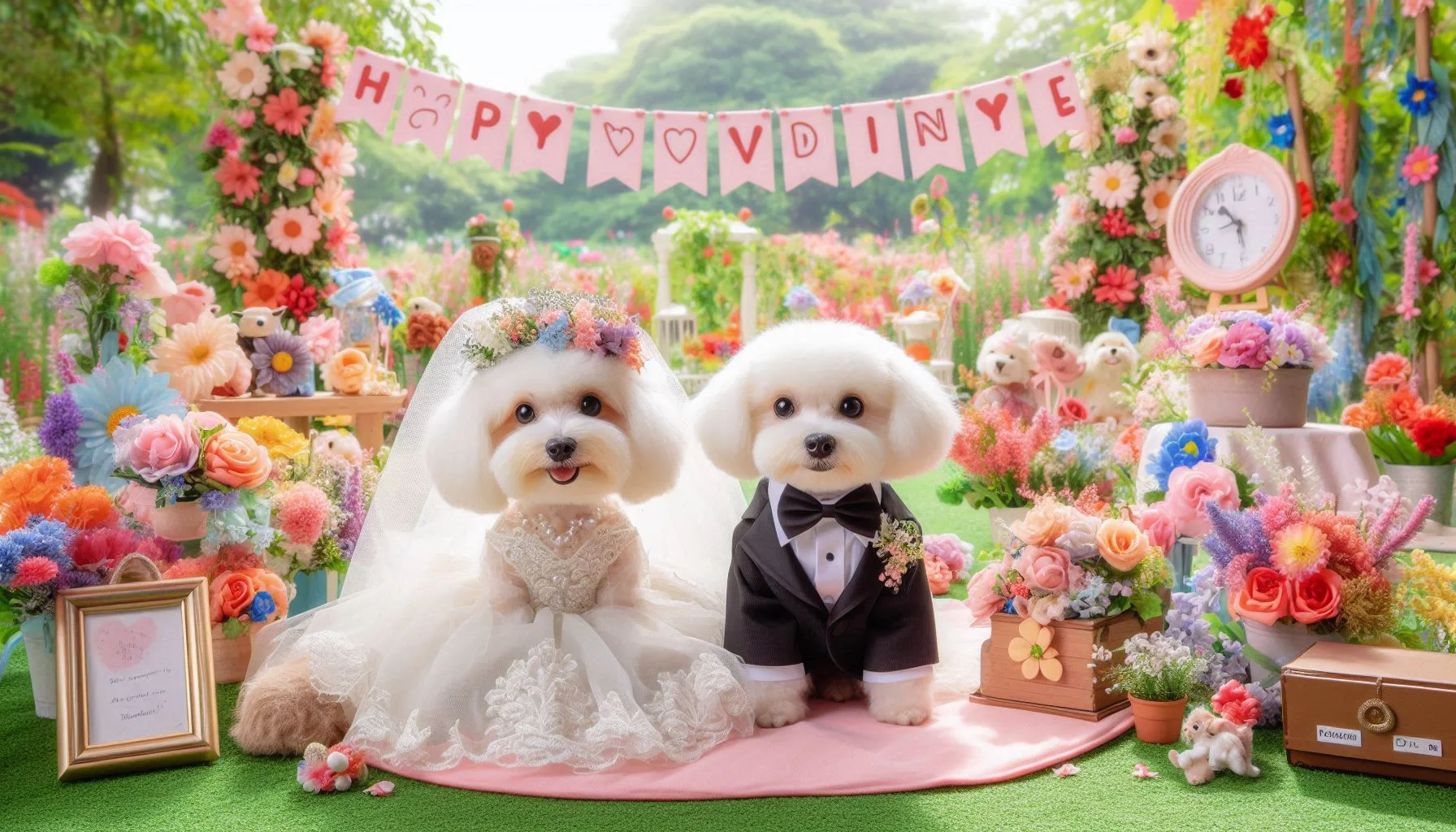 Dog Wedding Puns