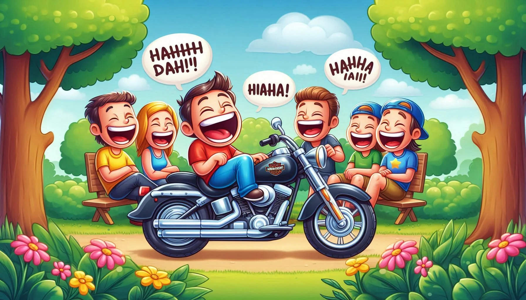 Harley Davidson Motorcycle Puns