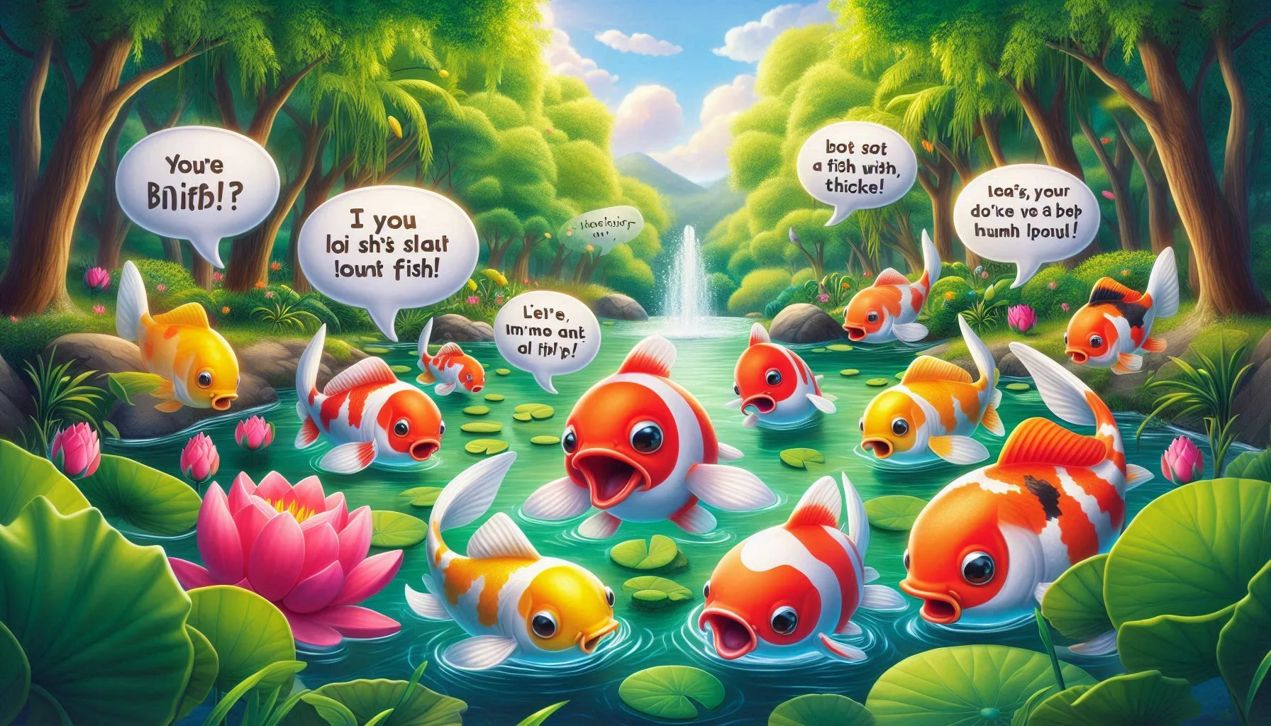 Koi Fish Puns