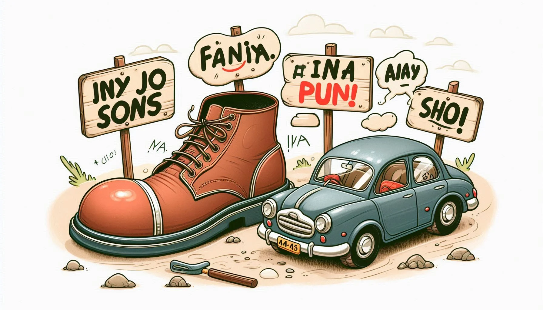 Shoe Car Puns