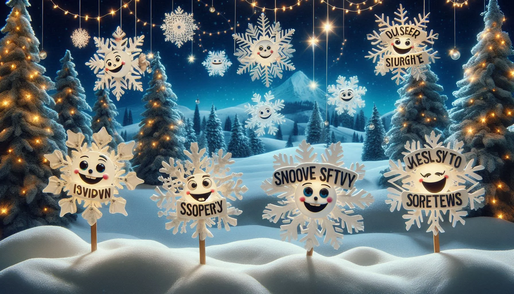Snowflake Puns