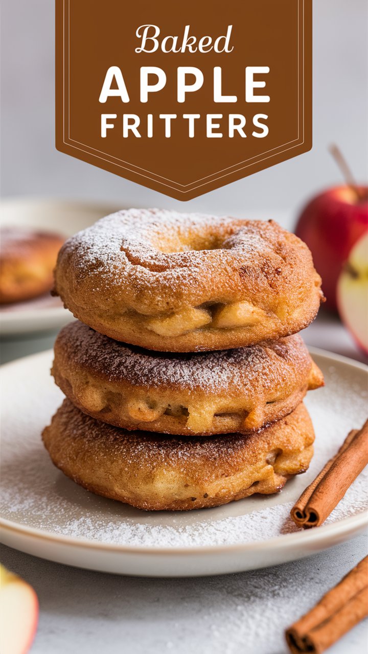 Baked Apple Fritters