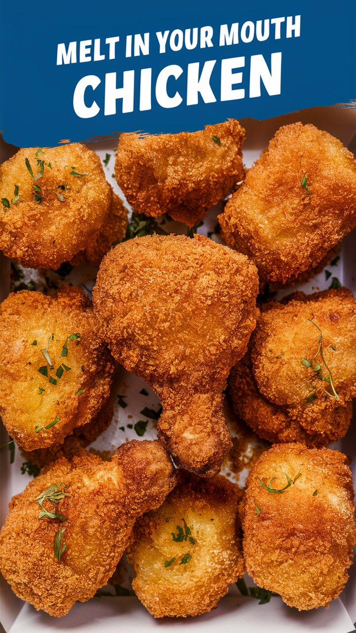 Melt in Your Mouth Chicken