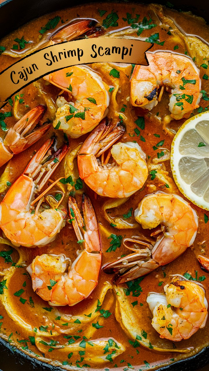 Cajun Shrimp Scampi