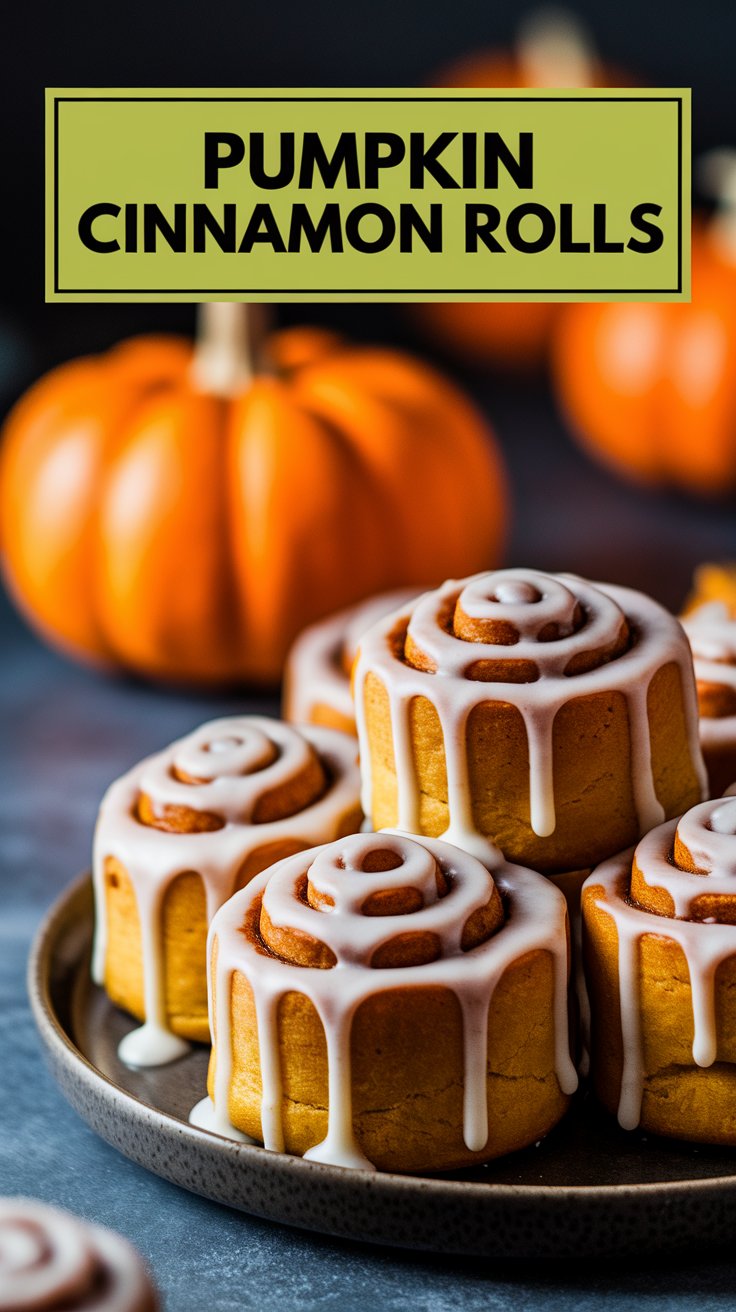 Pumpkin Cinnamon Rolls