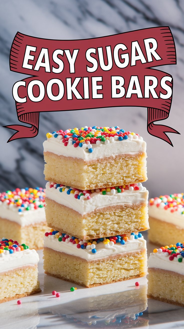 Easy Sugar Cookie Bars