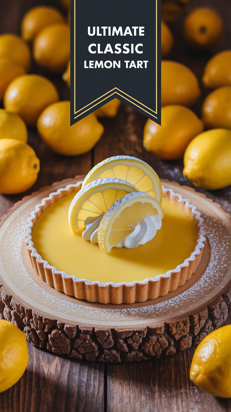 Ultimate Classic Lemon Tart