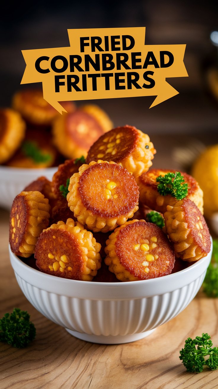 Fried Cornbread Fritters