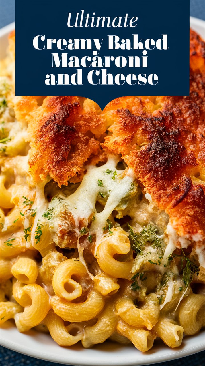 Creamy Baked Mac and Cheese