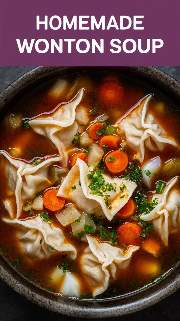 Homemade Wonton Soup