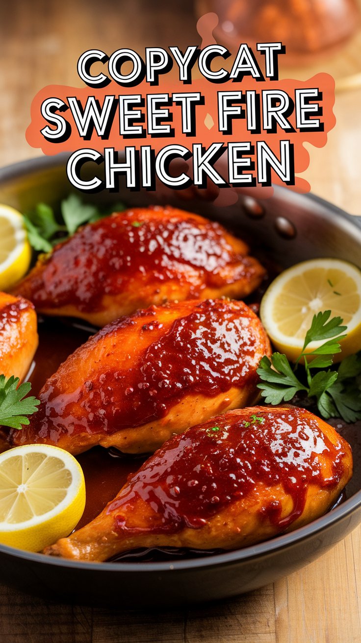 Copycat Sweet Fire Chicken