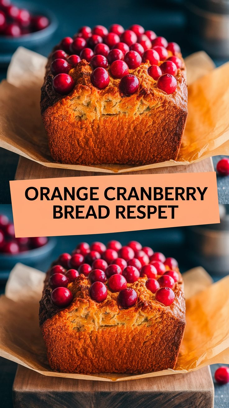 Orange Cranberry Bread Recipe