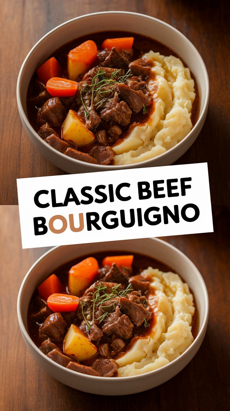 Classic Beef Bourguignon