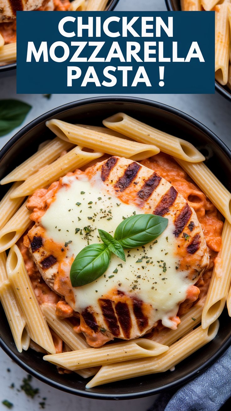 Chicken Mozzarella Pasta