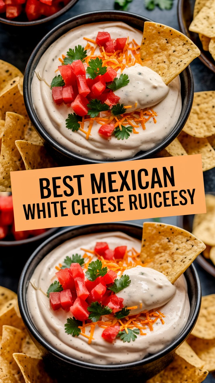Best Mexican White Cheese Dip Recipe