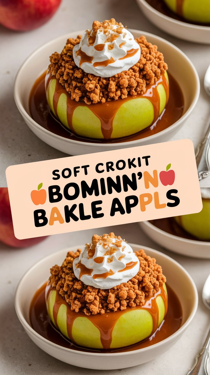 Slow Cooker Bloomin’ Baked Apples