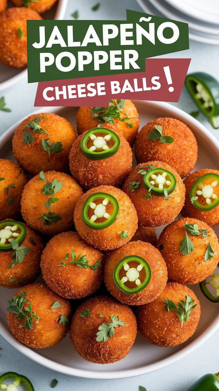 Jalapeño Popper Cheese Balls