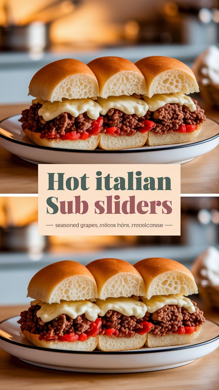 Hot Italian Sub Sliders