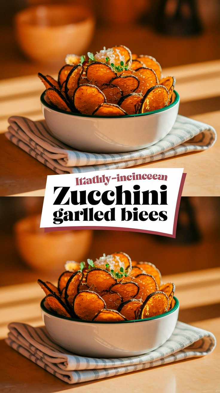 Italian-Inspired Zucchini Garlic Bites
