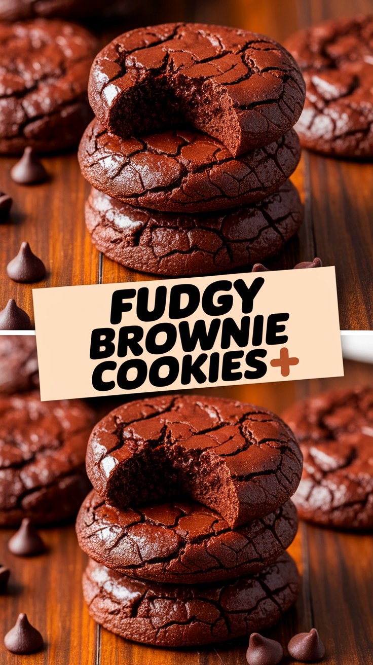 Fudgy Brownie Cookies