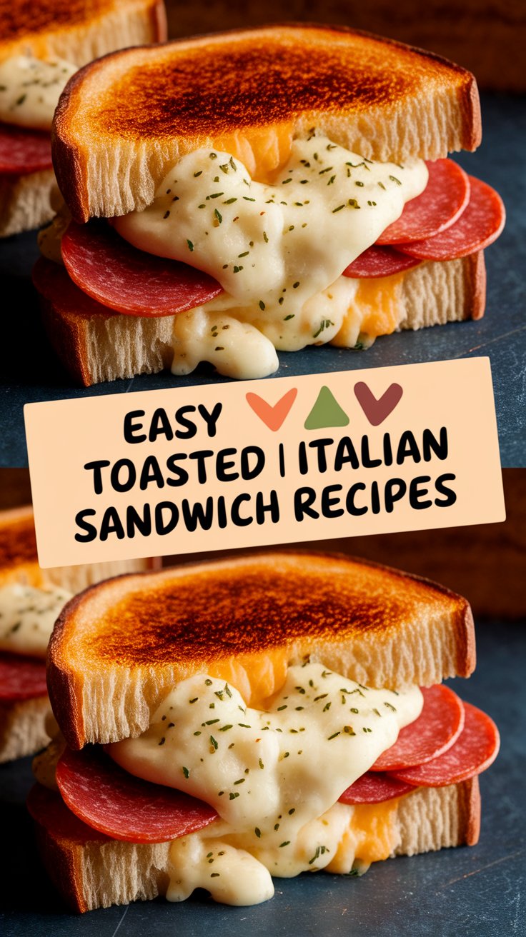 Easy Toasted Italian Sandwich Recipe