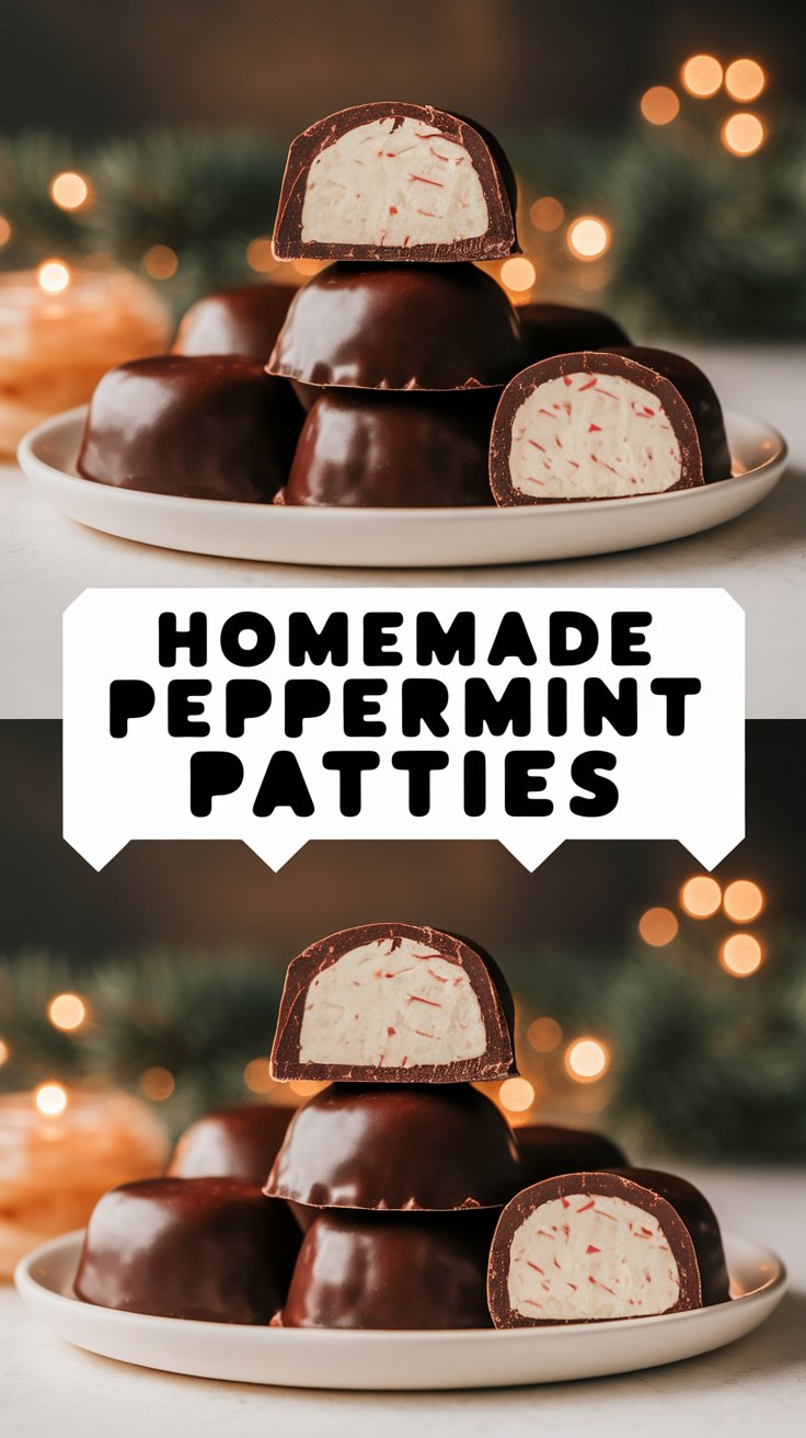 Homemade Peppermint Patties